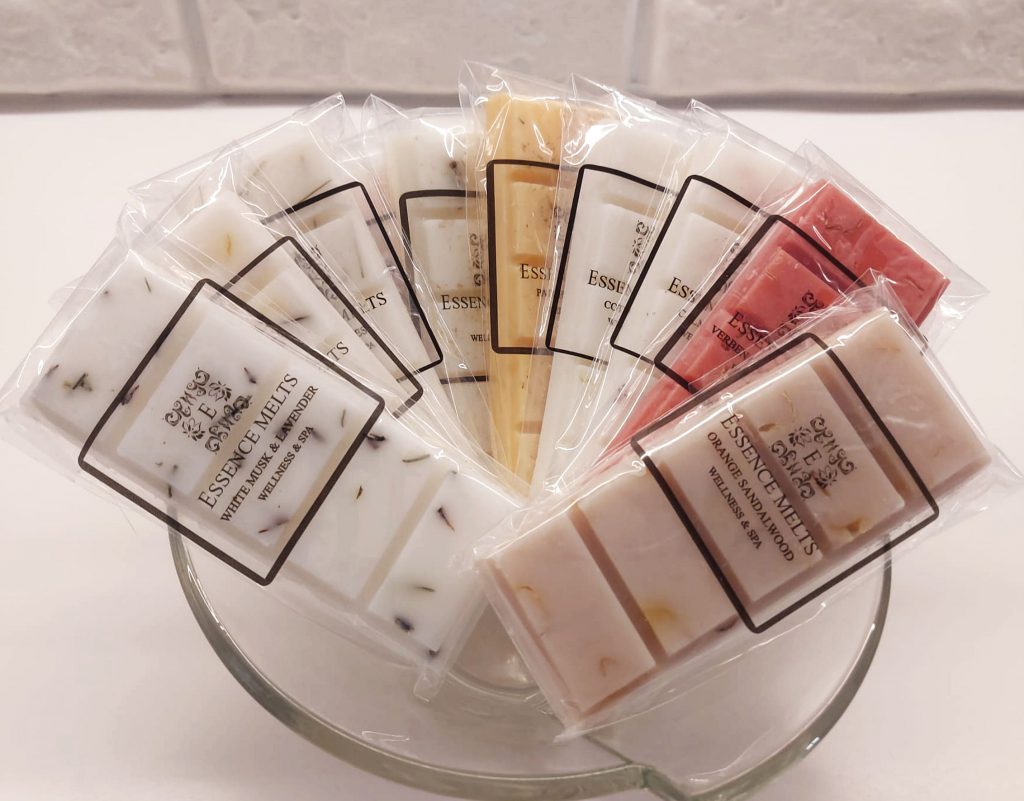 Handcrafted candles